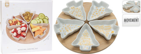 Serving Set 6Pcs Xmas Tree