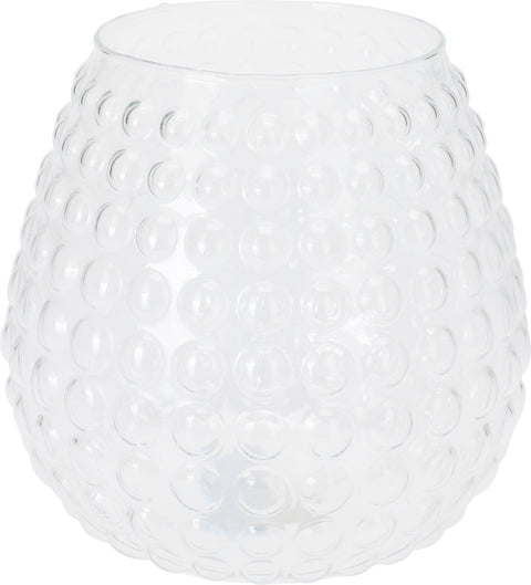 Vase Clear Glass 190Xh200Mm