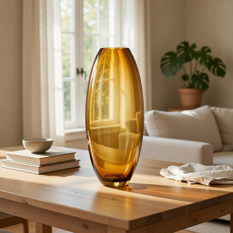 Glass Vase Decoration | Glass Vase | Table Centerpiece
