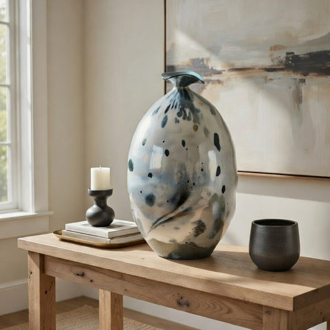 Glass Vase Decoration | Glass Vase | Table Centerpiece