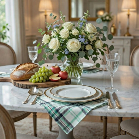 Set of 2 Mckinley Plaid Napkin 18in. x 18in.