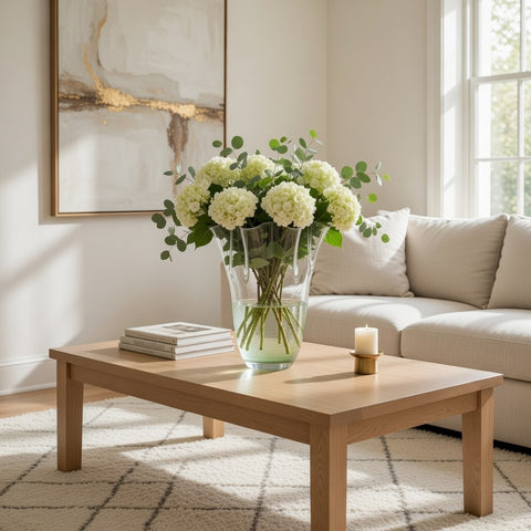 Glass Pot Decoration | Glass Vase | Table Centerpiece