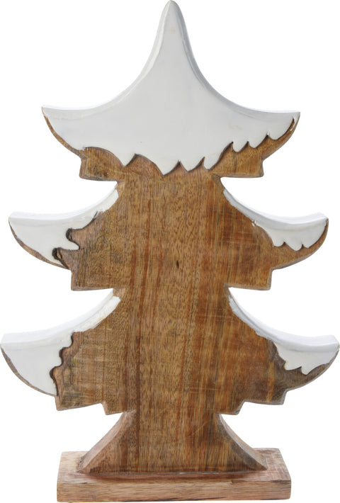 Xmas Tree Mango Wood 42Cm