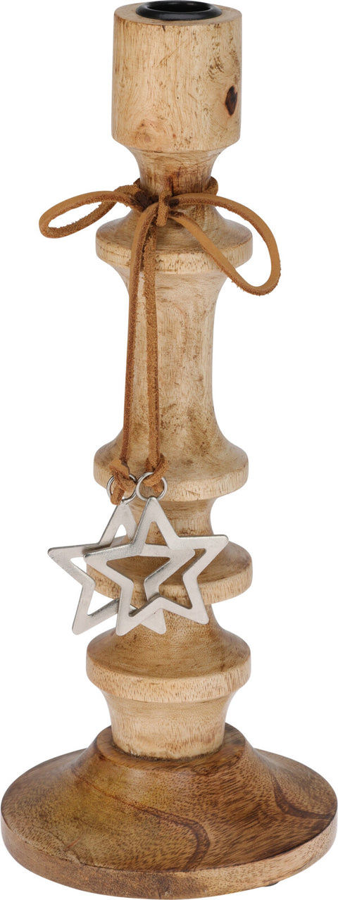 Candle Holder 30Cm Star