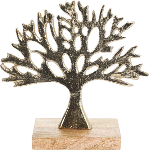 Tree Aluminium With Wood