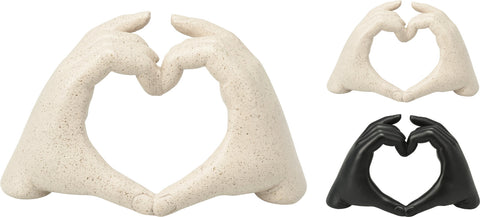 Hands In Heart Shape 14Cm 2Ass