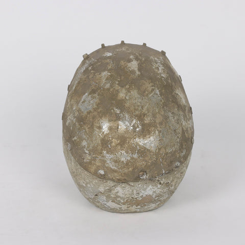 4.5*6.75*5.0''Silver Resin Skull Décor