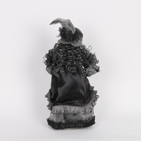 15"H Fabric Witch Decoration