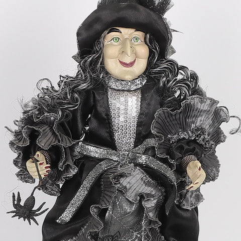 15"H Fabric Witch Decoration