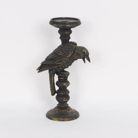 12"H Resin Candle Decoration