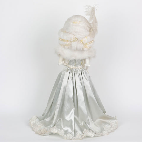 10*8*28‘’ White Dress Halloween The Ghost Bride Décor