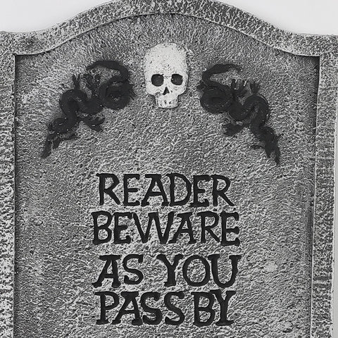 11.5*1.5*22.75''Tombstone Décor