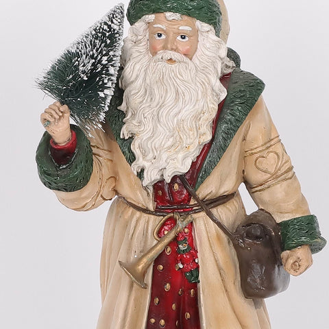 Christmas Resin Santa Décor