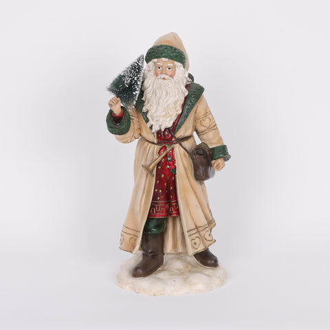 Christmas Resin Santa Décor