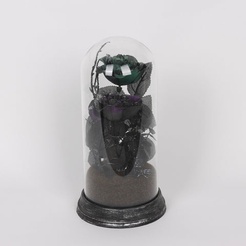 ?6.25*12.25‘‘Flower Table Décor W/ Transparent Cover