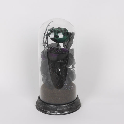 ?6.25*12.25‘‘Flower Table Décor W/ Transparent Cover