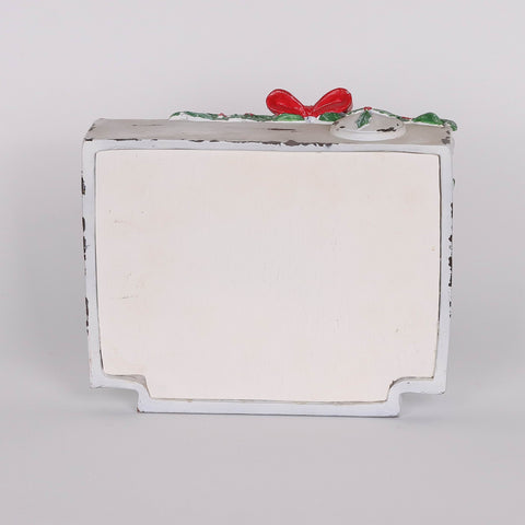 Christmas Resin Snowman W/ Led  Décor