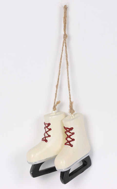2.5"H Resin Skates Ornament