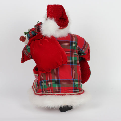 Christmas 12.0*9.0*19.5''Santa Décor | Christmas Decor | Festive Holiday Decoration