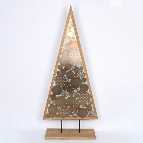 Christmas Gold Intricate Tree Décor - Tabletop