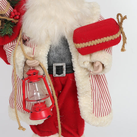 Christmas 13.0*7.0*20.0''Santa Décor | Christmas Decor | Festive Holiday Decoration