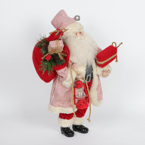 Christmas 13.0*7.0*20.0''Santa Décor | Christmas Decor | Festive Holiday Decoration