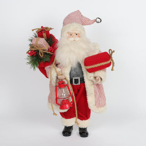 Christmas 13.0*7.0*20.0''Santa Décor | Christmas Decor | Festive Holiday Decoration