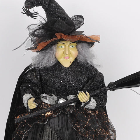 24"H Witch Decoration