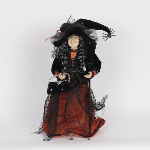 14"H Witch Decoration