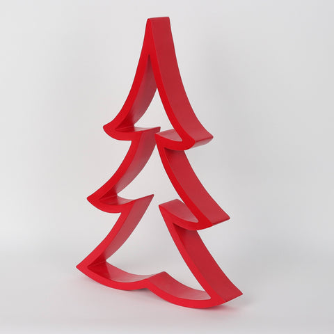 Christmas 12.0*2.0*18.0''Red Tree Décor | Christmas Decor | Festive Holiday Decoration