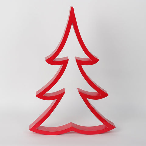 Christmas 12.0*2.0*18.0''Red Tree Décor | Christmas Decor | Festive Holiday Decoration