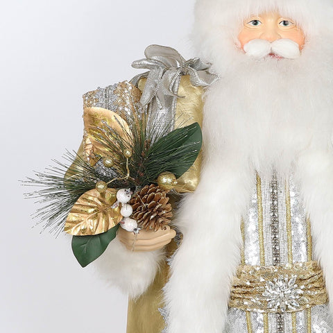Christmas 23.0*15.0*39.0''Santa Décor | Christmas Decor | Festive Holiday Decoration