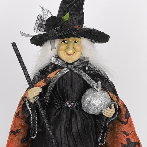 14"H Witch Decoration