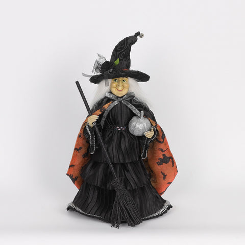 14"H Witch Decoration