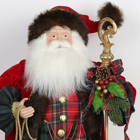 Christmas 14.5*8.0*24.0''Santa Décor | Christmas Decor | Festive Holiday Decoration