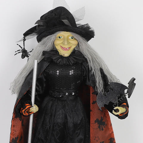 24"H Witch Decoration
