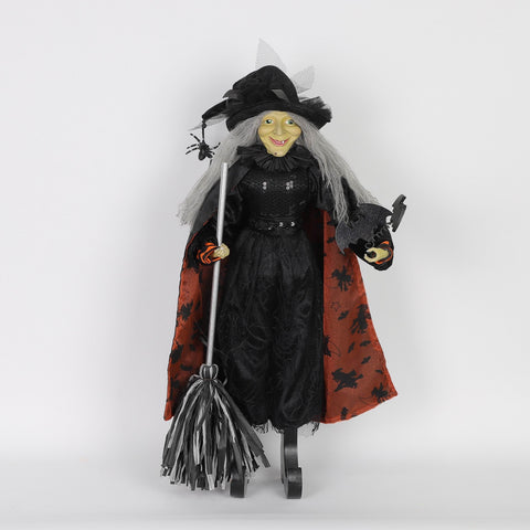24"H Witch Decoration