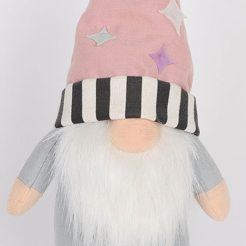 10" Fabric Santa Décor