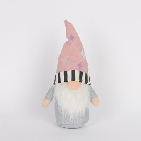 10" Fabric Santa Décor