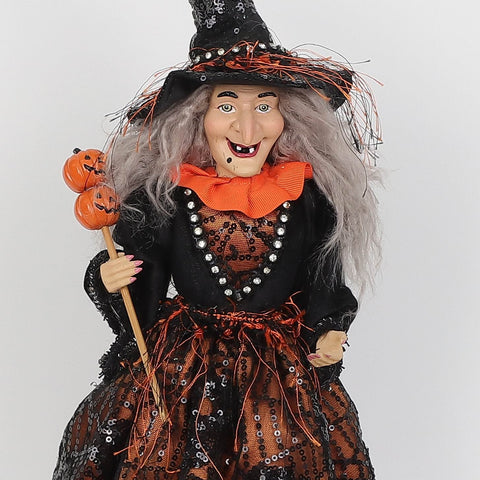14"H Witch Decoration