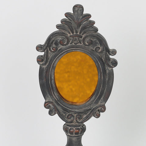 4.5*2.75*11.5'' Resin Décor W/Mirror