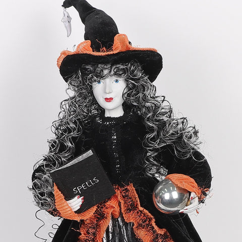25"H Witch Decoration