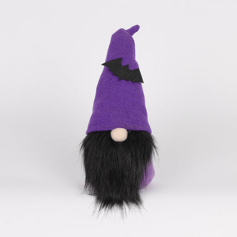 9"H Halloween Wgnome Décor