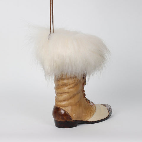 Christmas 2.0*6.0*8.5'' Resin Boot Ornament | Christmas Decor | Festive Holiday Decoration
