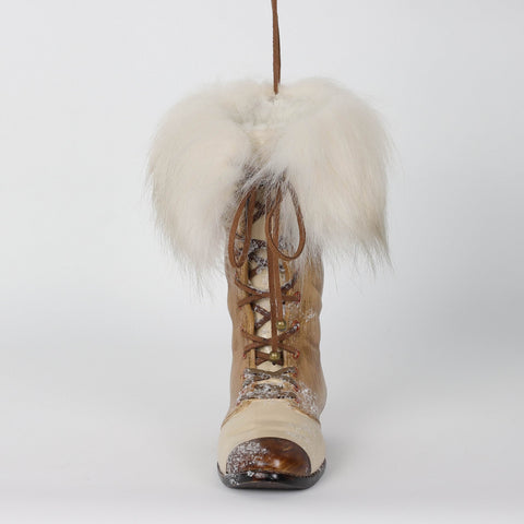 Christmas 2.0*6.0*8.5'' Resin Boot Ornament | Christmas Decor | Festive Holiday Decoration