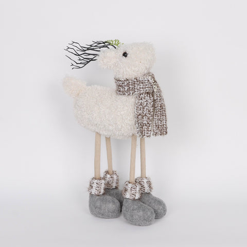 18"H Fabric Reindeer Decor