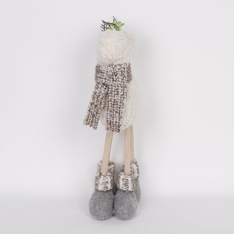 18"H Fabric Reindeer Decor