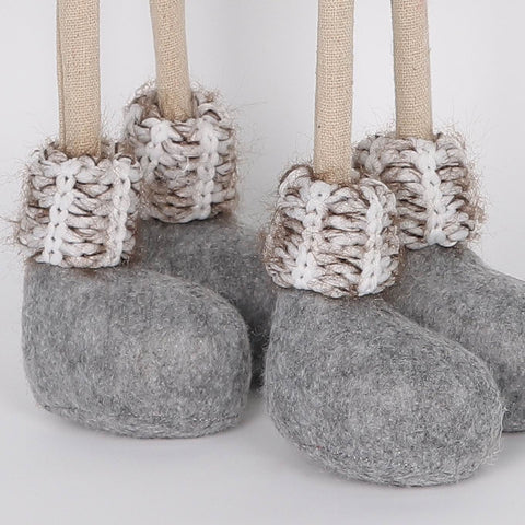 18"H Fabric Reindeer Decor