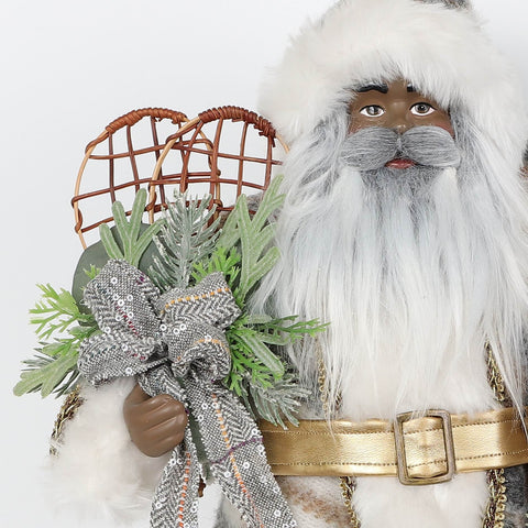 Christmas 12.0*5.5*19.0'' Santa Décor | Christmas Decor | Festive Holiday Decoration