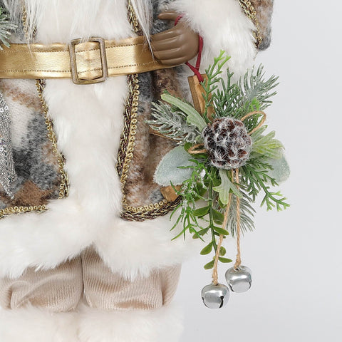 Christmas 12.0*5.5*19.0'' Santa Décor | Christmas Decor | Festive Holiday Decoration